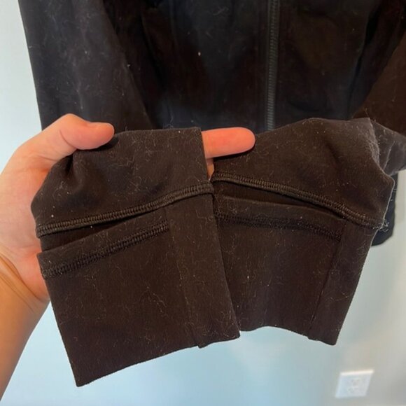 Lululemon Define Jacket Size 8 Black Full Length - Picture 4 of 8